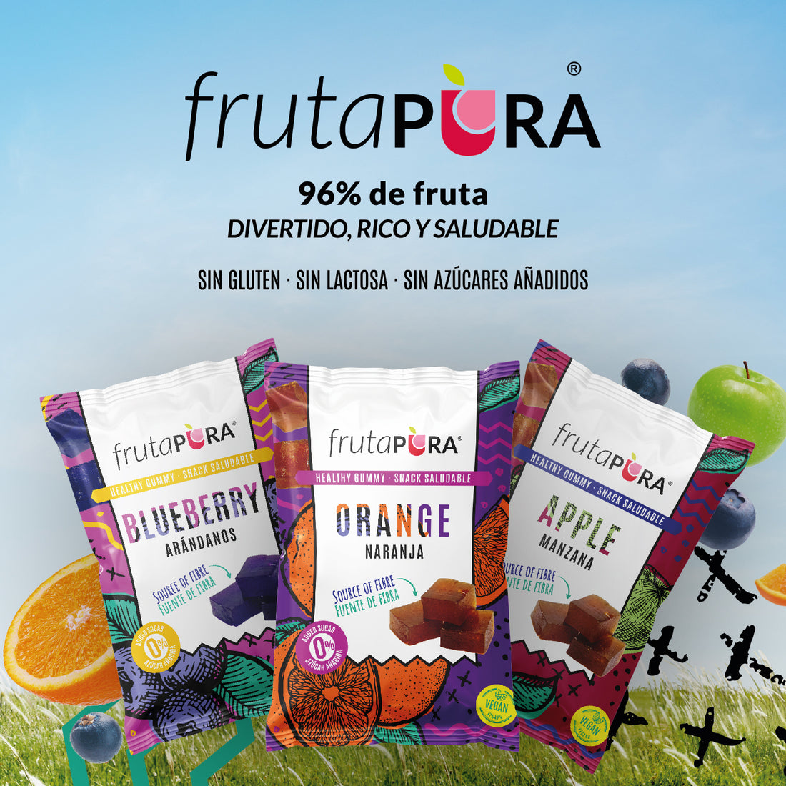 Fruta PURA será el snack saludable de Festibike
