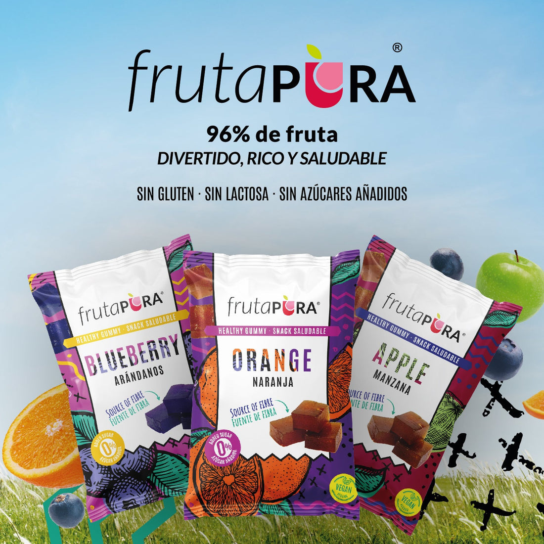 Fruta PURA será el snack saludable de Festibike