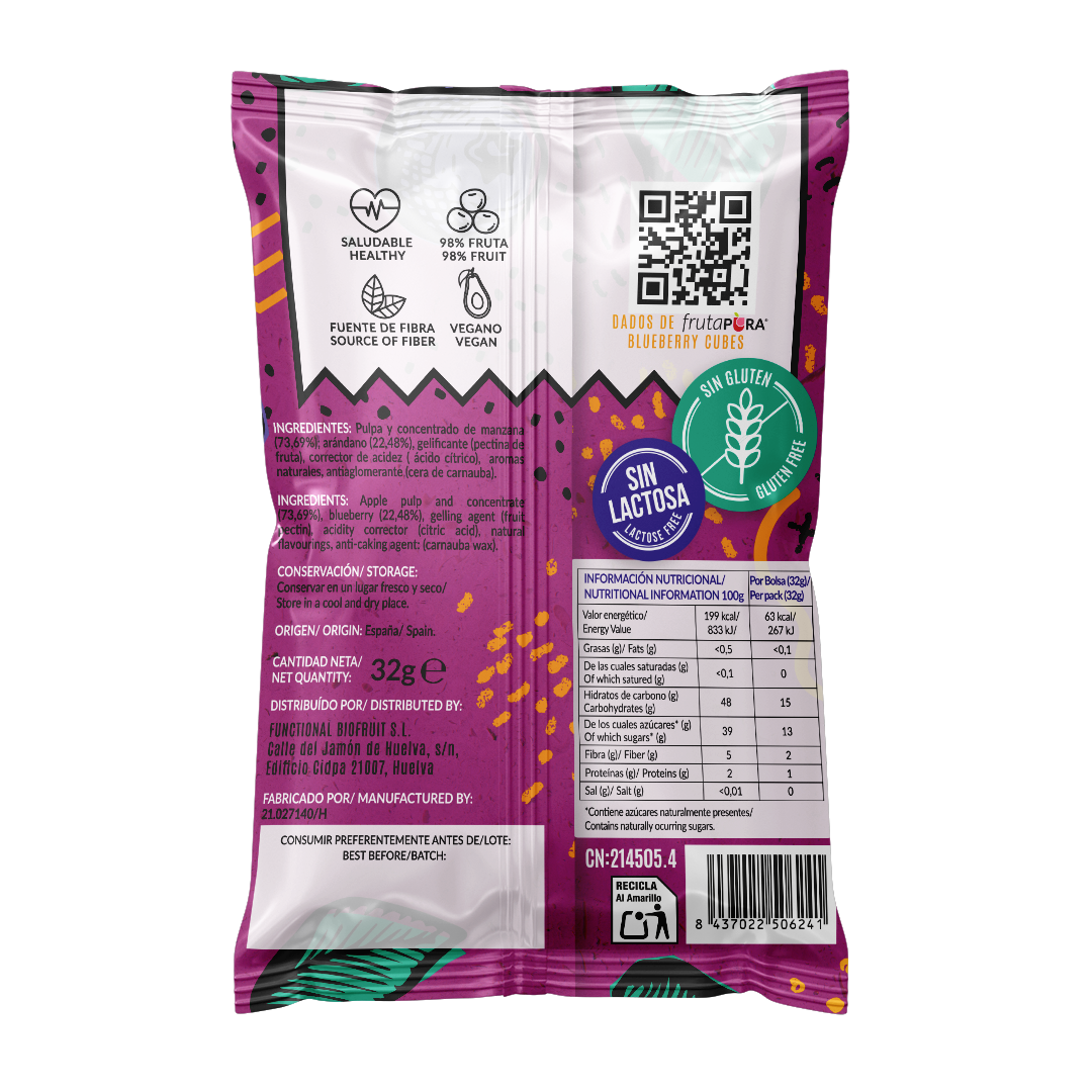 Healthy snack BLUEBERRY