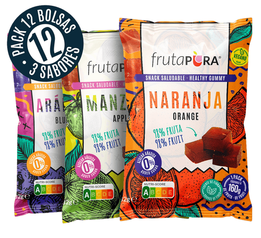 Pack mix 3 flavors (4 Packs x 3 flavors)