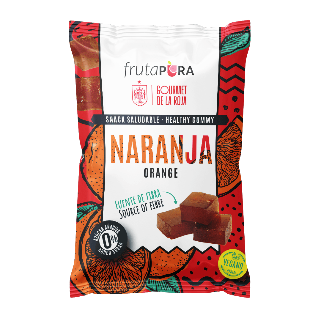 fruta pura  snack saludable con ingredientes naturales sin gluten sin lactosa